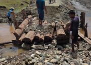Hujan Deras Merusak Jalan dan Jembatan di Kabaena, Masyarakat Butuh Perhatian Pemerintah