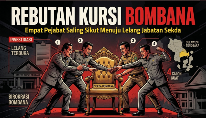 Sinyal Pengisian Kursi Sekda Bombana Mulai Nampak