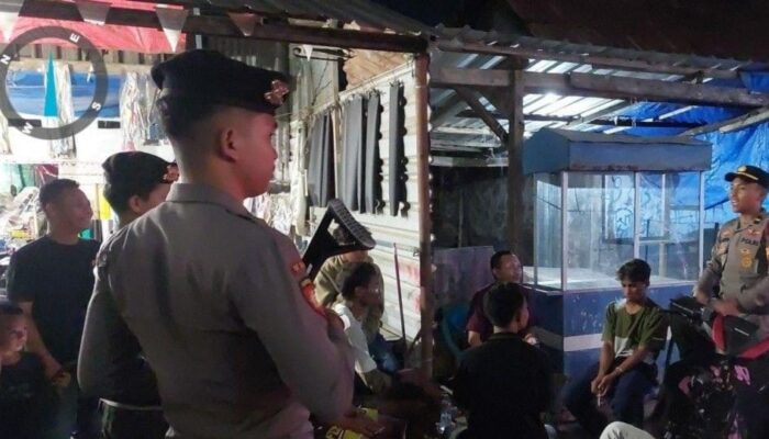 Blue Light Patrol Polres Bima Kota Sapu Titik Rawan, Persempit Ruang Gerak Pelaku Kejahatan Tengah Malam