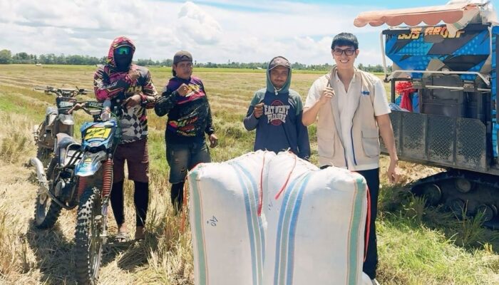 Pertengahan April Bulog Bombana Konsel Capai Pembelian Gabah 82,50 Persen