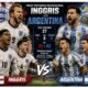 Inggris Lebih Unggul dari Argentina, Berikut Rekam Jejak Rivalitas di Panggung Dunia