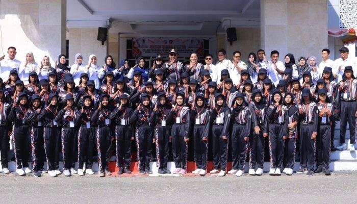 Bupati Bombana Lepas 52 Calon Paskibraka, Siap Kibarkan Merah Putih pada HUT RI ke-81
