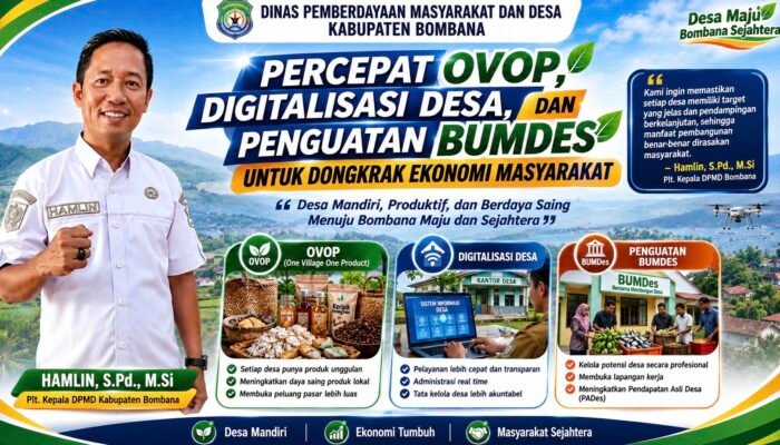 DPMD Bombana Percepat OVOP, Digitalisasi Desa, dan Penguatan BUMDes untuk Dongkrak Ekonomi Masyarakat