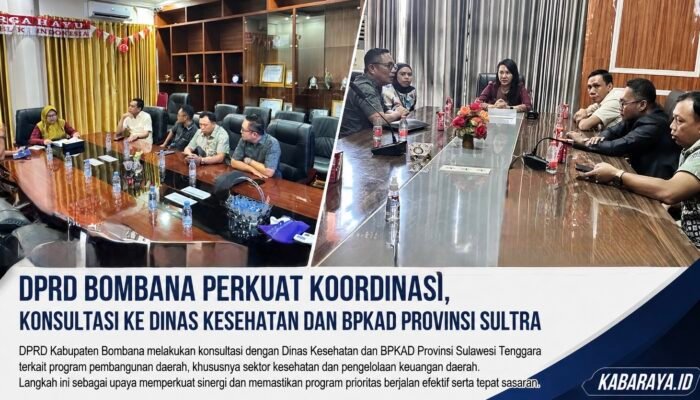 DPRD Bombana Konsultasi di Dua OPD Pemprov Sultra, Bahas Ambulans Laut dan Pergeseran Anggaran