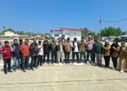 Kadis Pertanian Bombana Sarif SH Hadiri Pengembangan KNMP di Desa Terapung