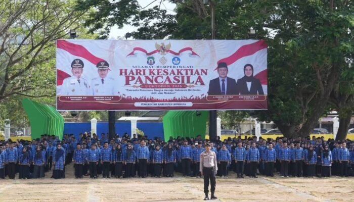 Pimpin Upacara Kesaktian Pancasila, Sekda Bombana Tekankan Nilai-Nilai Pancasila